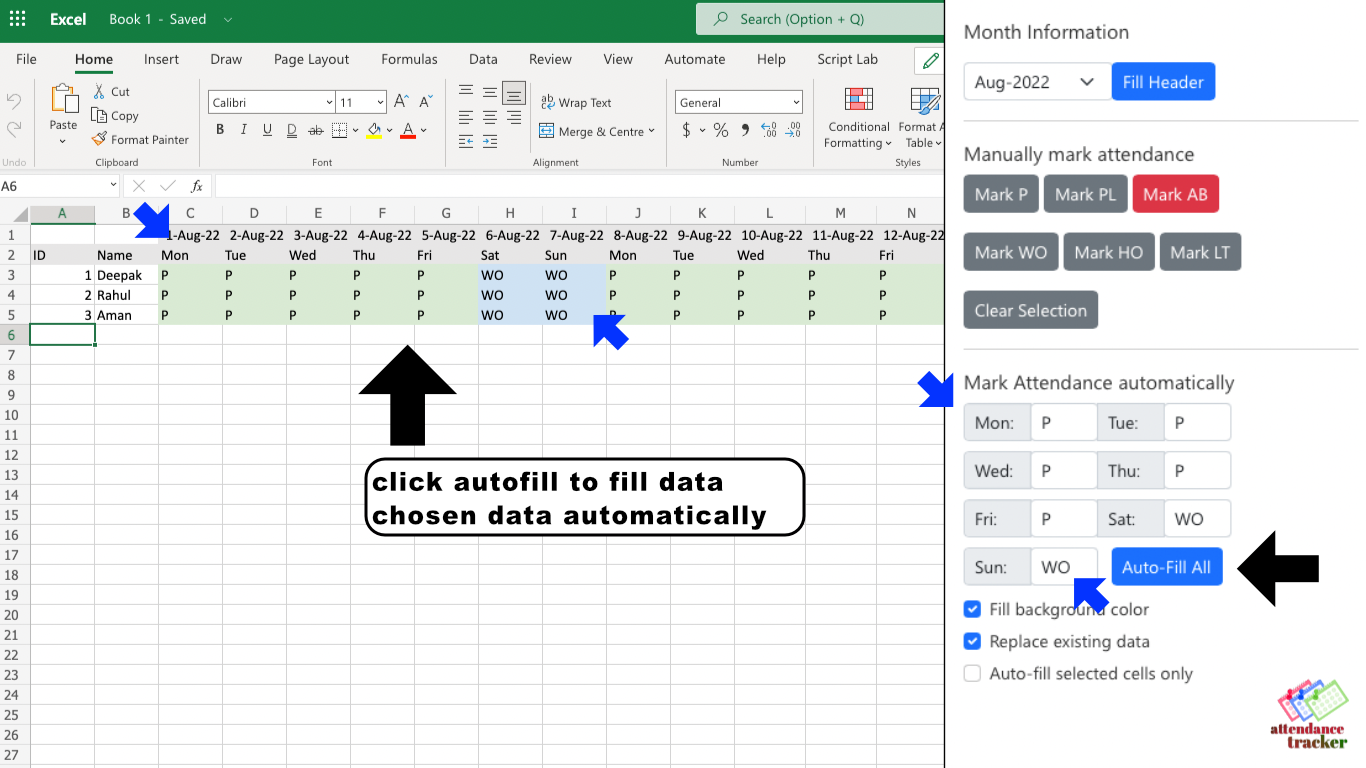 Attendance Tracker