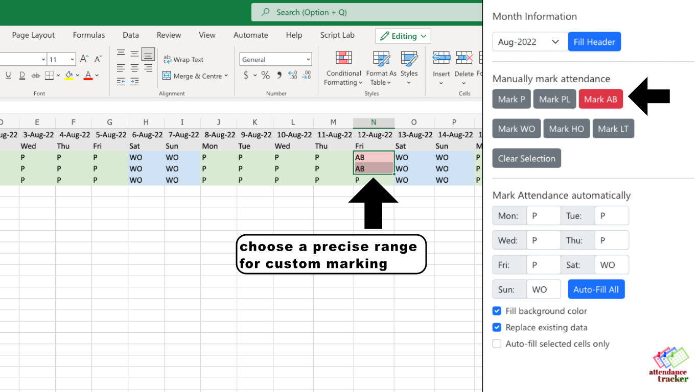 Attendance Tracker